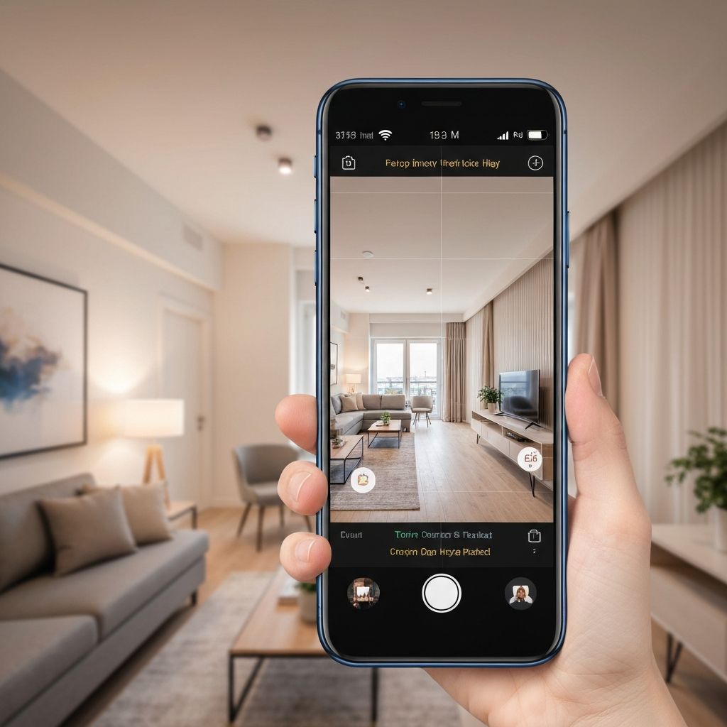 צילום נכסים עם טלפון