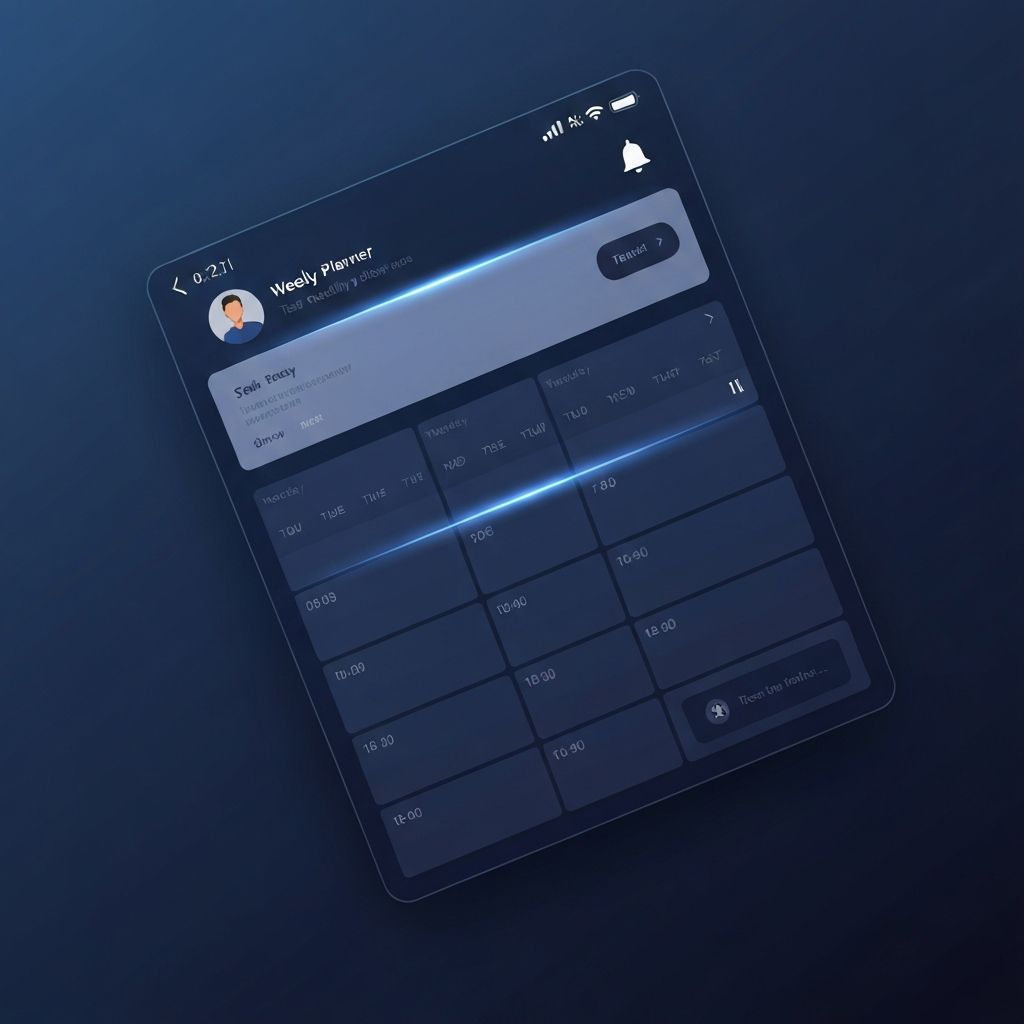 תכנון שבועי למתווך נדל"ן